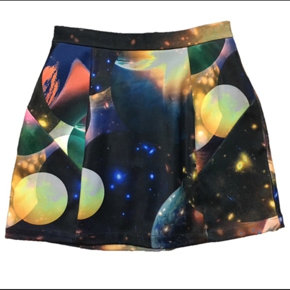 Funktional Dresses & Skirts - Funktional Cosmic Space Graphic Skirt 6 LNewNoFlaw